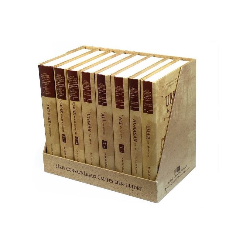 Les Califes bien guidés (Coffret de 8 livres) – Dr Ali M. Sallâbi – Éditions IIPH Al Fil Maktaba