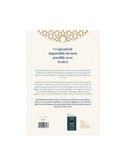 Le pouvoir de la du'a - Aliyah Umm Raiyaan - Anissa éditions