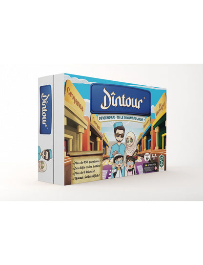 Dintour Dinopoly jeu de société islamique pour famille - AL FIL MAKTABA
