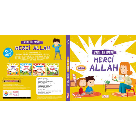 Merci Allah : Pack Collection – Quatre livres d’éveil spirituel pour enfants (0-5 ans) Al Fil Maktaba