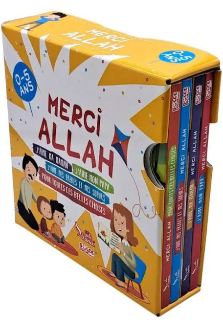 Merci Allah : Pack Collection – Quatre livres d’éveil spirituel pour enfants (0-5 ans) Al Fil Maktaba