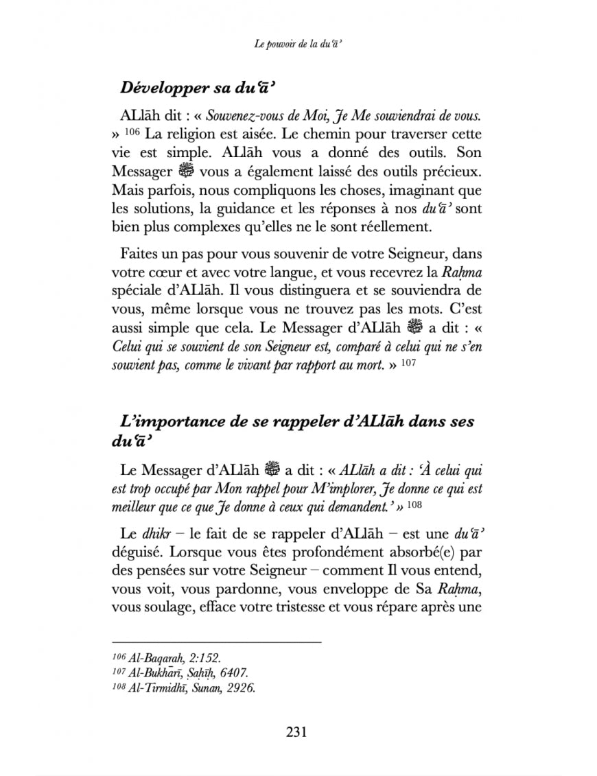 Le pouvoir de la du'a - Aliyah Umm Raiyaan - Anissa éditions