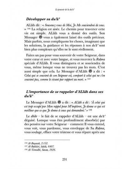 Le pouvoir de la du'a - Aliyah Umm Raiyaan - Anissa éditions
