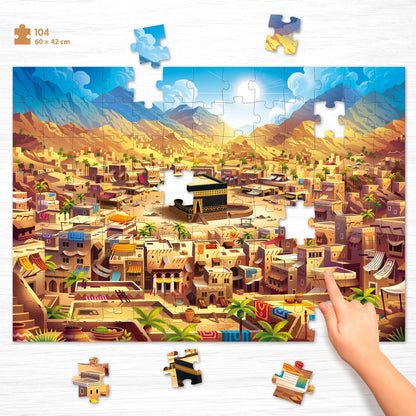 Puzzle Big Makkah - Educatfal