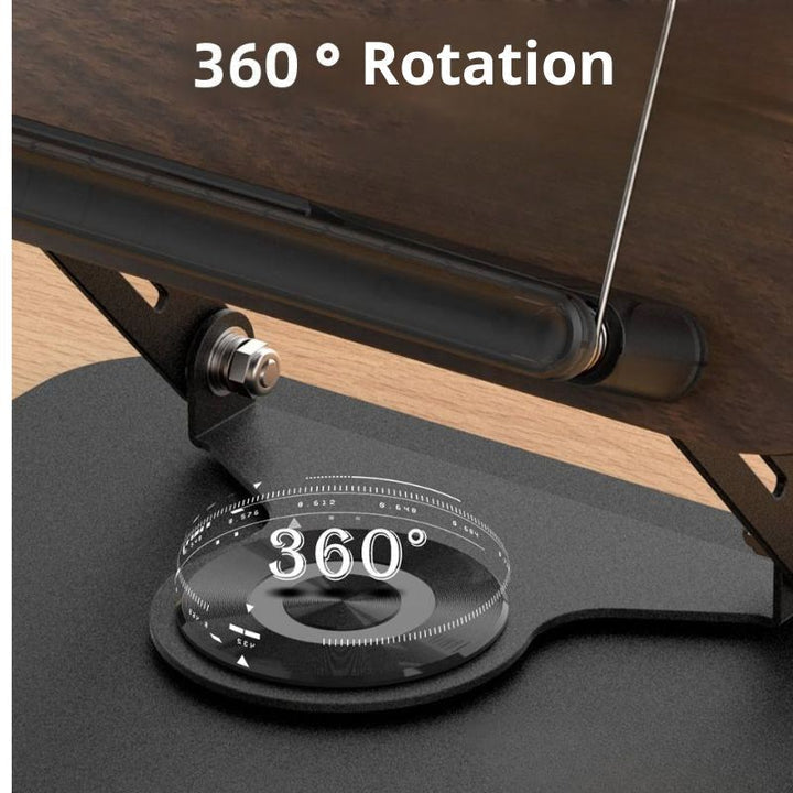 Porte Coran Réglable 360° Avec Support Pages Al Fil Maktaba