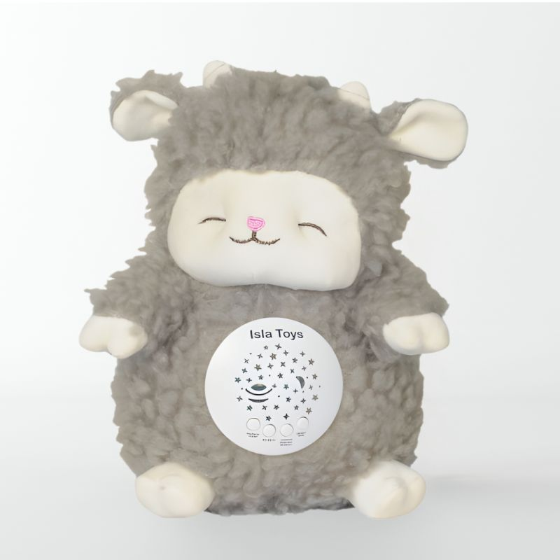 Doudou Kabchi Mouton Marron - Veilleuse Coranique Avec Détecteur De Pleurs - Jouet Islatoys