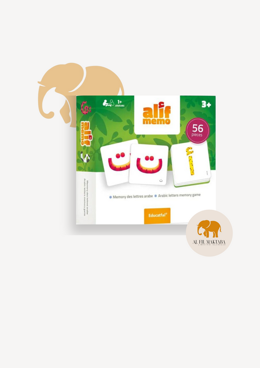 Alif mémo lettres arabes - Educatfal AL FIL MAKTABA
