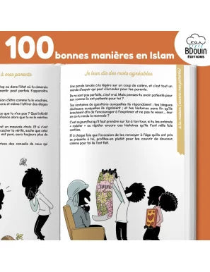 Guide illustré des 100 bonnes manières en Islam - Bdouin Al Fil Maktaba