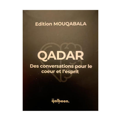 Jeu de cartes Qadar : Conversations Pré-mariage (Mouqabala) pour futurs époux - Édition Qalbeen