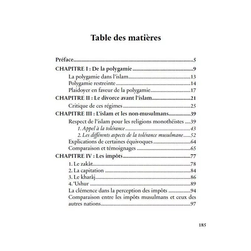 La tolérance de l'islam - El Hofy - Héritage