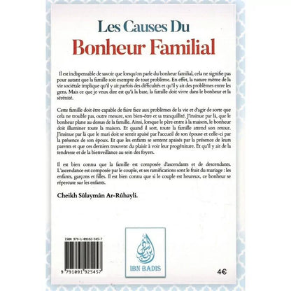 Les Causes du Bonheur Familial - Shaykh Ar-Rûhayli - Ibn Badis