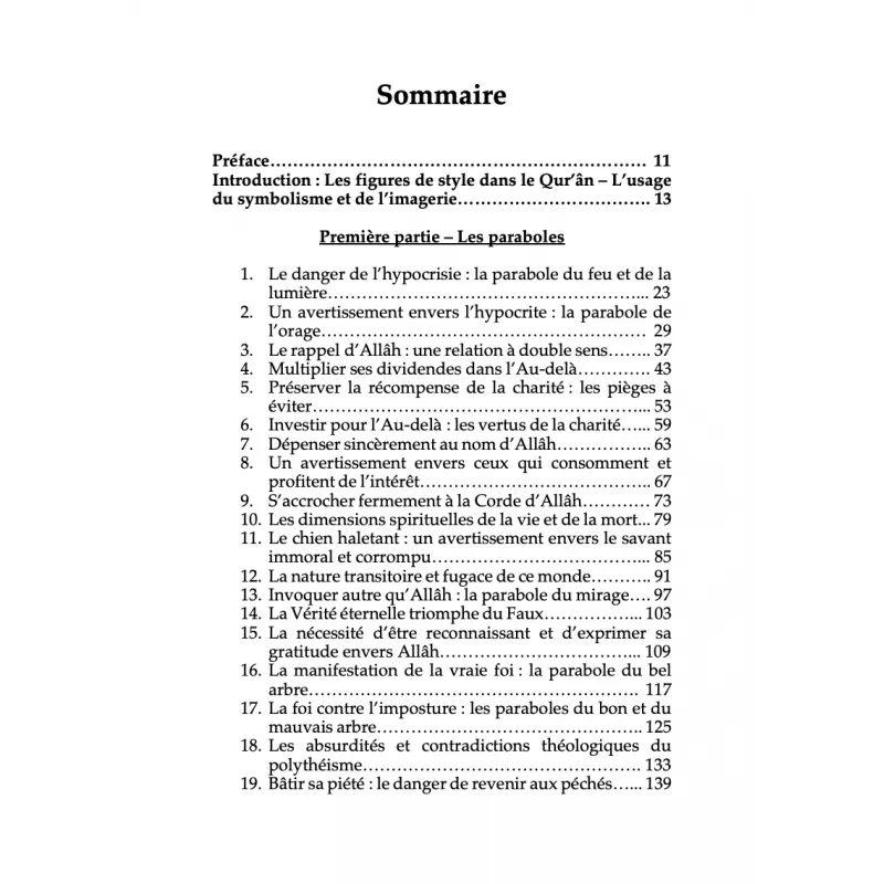 Les paraboles du Qur'an - 28 figures de style du Livre d'Allah - Yasir Qadhi - MuslimCity