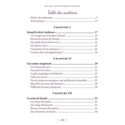 Ma sœur, voici le Paradis qui t’est promis de Kawâkib al-Ghânimî - Al Hadith