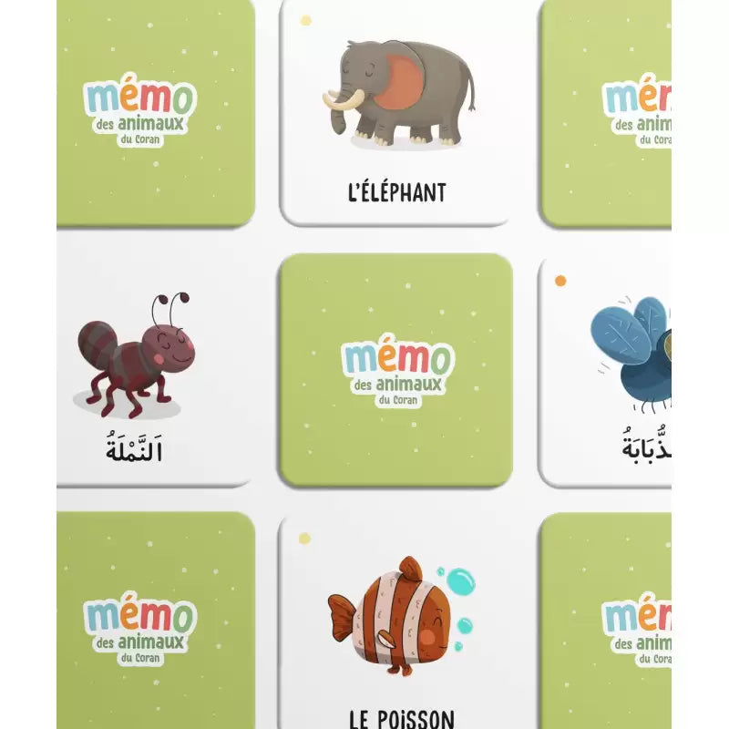 Mémo des Animaux du Coran