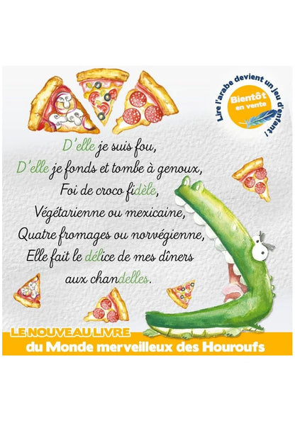 Méthode Montessori : abécédaire arabe à toucher du Monde des Houroufs tome 2