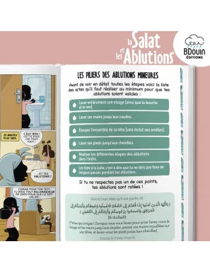 Mini guide illustré : la salat et les ablutions - Bdouin
