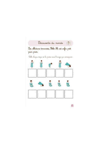 Mon tout premier cahier d'activités Montessori du Ramadan avec Bébé Ali - 2-5 ans