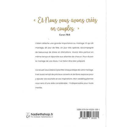 Mon Wedding Planner - Planificateur de Mariage Islamique (Français)