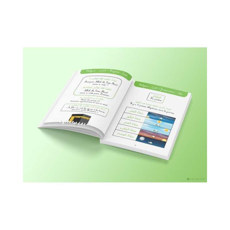 Moyenne section- al-fi'atu al-Mouttawassitah- Tout le programme - 4/5 ANS - bilingue Français /arabe- IDRAK