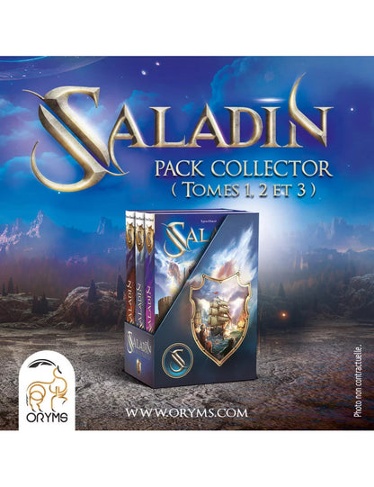 Pack collector Saladin (tomes 1, 2 et 3) AL FIL MAKTABA