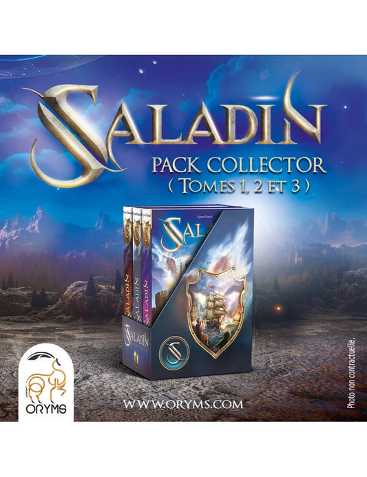 Pack collector Saladin (tomes 1, 2 et 3) AL FIL MAKTABA