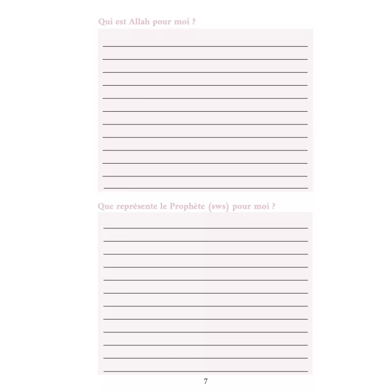 Mon planner Religieux - al Imam (beige)
