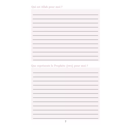 Mon planner Religieux - al Imam (beige)