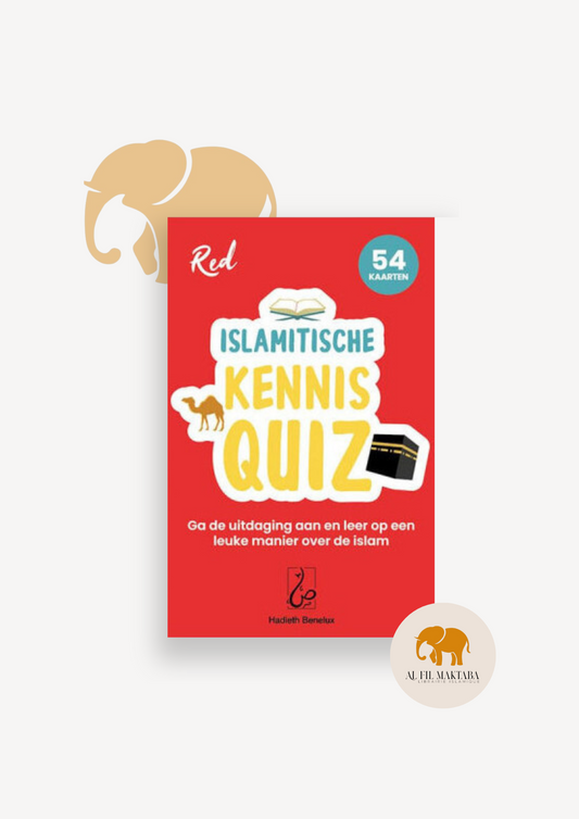 Quiz Connaissance Sur L'Islam - 54 Cartes - Hadieth Benelux (Rouge)