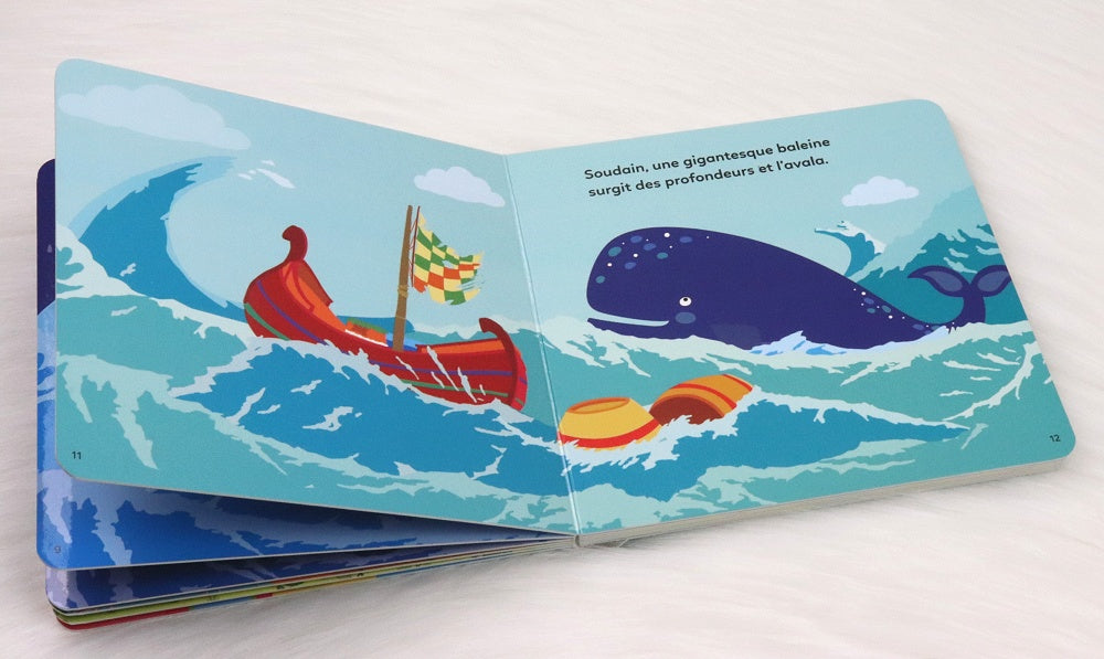 L'histoire du Prophète Yoûnous et l'énorme poisson (Livre avec pages cartonnées) - Orientica