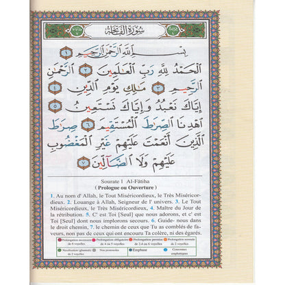 Coran Al Tajwid - Juz Amma arabe français phonétique
