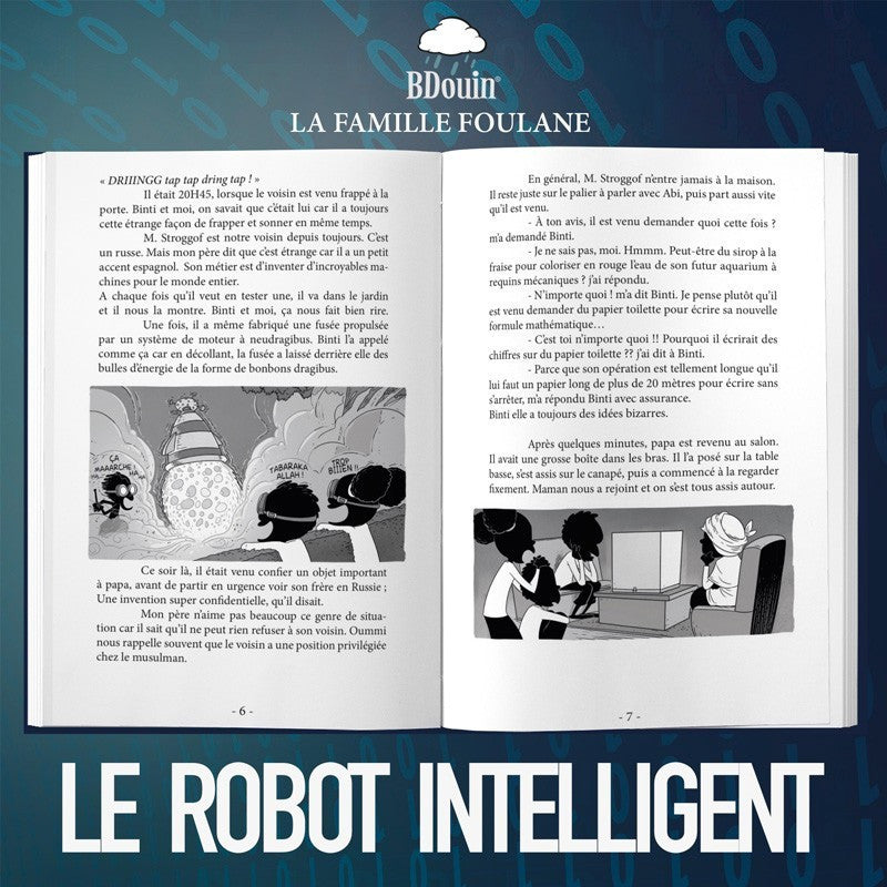 La Famille Foulane (Tome 1) - Le Robot Intelligent - BDouin