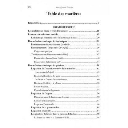 Les maladies de l'âme - Symptômes, causes et remèdes - Anas Karzûn - Al-Hadîth