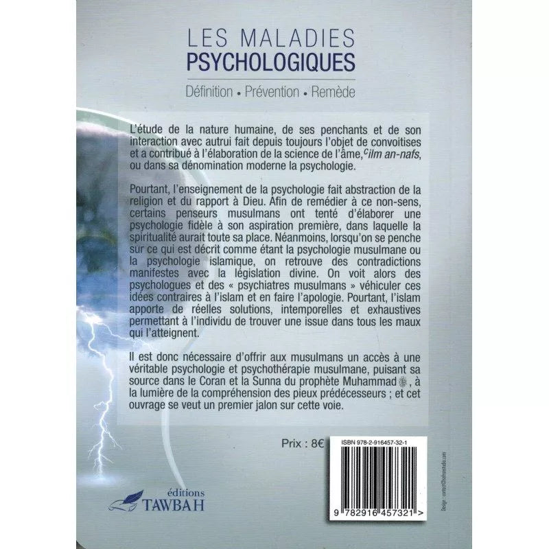 Les maladies psychologiques : Définition - Prévention - Remède - M'hammed Moloud - Tawbah