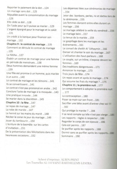 Mariage islamique en questions-réponses - par les plus grands savants﻿, 6 ème édition, revue, augmentée et corrigée